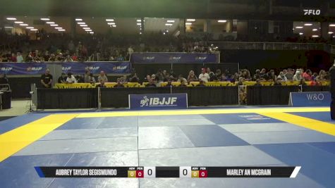 Marley An McGrain vs Aubrey Taylor Segismundo 2026 Pan Kids Jiu-Jitsu IBJJF Championship