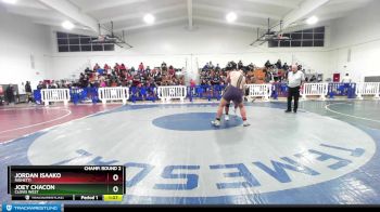 285 lbs Champ. Round 2 - Jordan Isaako, Righetti vs Joey Chacon, Clovis West