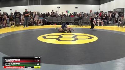 100 lbs Round 1 (6 Team) - Mason Mamich, Team 922 vs Otto Huffman, PNW Gold