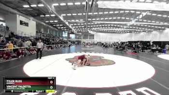 157 lbs Cons. Round 5 - Tyler Russ, Norwich vs Vincent Faldetta, Johnson & Wales (RI)