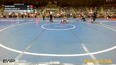 43 lbs Round Of 16 - Elijah Ojeda, Gladiator Wrestling Academy vs Mathew Copley Jr, Steel City Reloaded