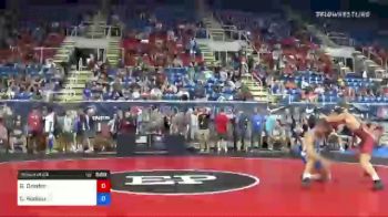 145 lbs Round Of 64 - Gavin Drexler, Wisconsin vs Clay Radenz, North Dakota