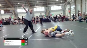 110 lbs Round 5 (8 Team) - Truland Stearns, East Coast Elite vs Drake McClure, Terps Xtreme