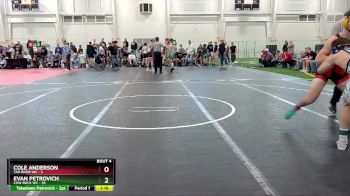 144 lbs Round 1 (10 Team) - Cole Anderson, Tar River WC vs Evan Petrovich, Cow Rock WC