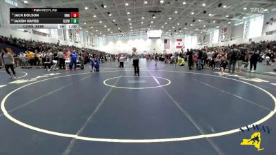 50 lbs Cons. Semi - Jack Dolson, B2 Wrestling Academy vs Jaxon Hayes, Hadley Luzerne Youth Wrestling