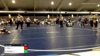 80 lbs Final - Coleton Klipa, Norwin vs Mikey McNeal, Derry