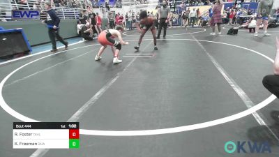 98 lbs Rr Rnd 4 - Race Foster, Tahlequah Wrestling Club vs Keylan Freeman, Skiatook Bulldog Wrestling