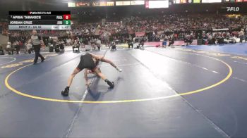 5A 98 lbs Champ. Round 1 - Apisai Tabakece, Pocatello vs Jordan Cruz, Jerome
