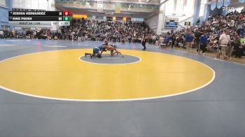 144 lbs Champ. Round 1 - King Peden, Woodbridge H S vs Joshua Hernandez, Delcastle H S