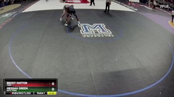 Cons. Round 2 - Messiah Green, Boys Town vs Brody Mattox, York