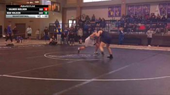 165 lbs Quarterfinal - Ben Wilson, Campbell County vs Gilmer Nielsen, Sheridan