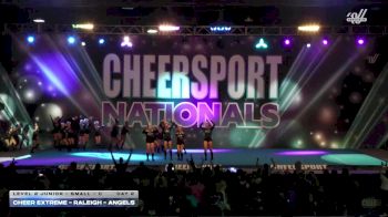 Cheer Extreme - Raleigh - Angels [2026 L2 Junior - Small - C Day 2] 2026 CHEERSPORT National All Star Cheerleading Championship