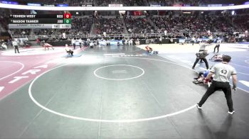 II-118 lbs Champ. Round 2 - Tehren West, Mechanicville-Stillwater vs Mason Tanner, Jordan-Elbridge-PB-US-CM