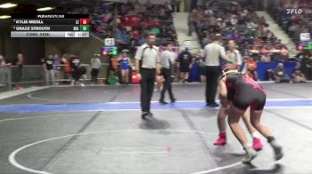 130 lbs Cons. Semi - Grace Strouth, Bulldog vs Kylie Medill, Lion Elite