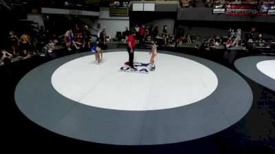 75 lbs Leon Gonzalez, LAWA - Los Angles Wrestling Association vs Jayden Kai Villamil, SDIKWA - San Diego-Imperial Kids Wrestling Association