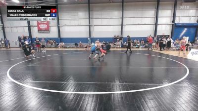 96 lbs Lukas Cala, North Carolina Blue vs Caleb Tsikerdanos, Maryland