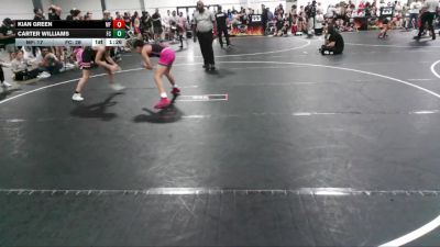96 lbs Round 1 (6 Team) - Kian Green, MF vs Carter Williams, Funky Crayons