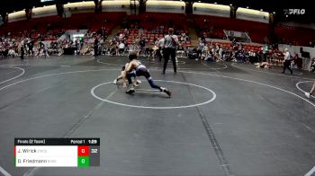 72 lbs Finals (2 Team) - Daniel Friedmann, Rogue WC vs James Wirick, Empyre WC Gold