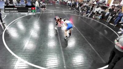 150 lbs Cons. Round 2 - Jonathan Gisi, Le Grande vs Cruz Campbell, Mt. Spokane