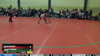 90 lbs Quarterfinal - Javier Vazquez, Pinnacle vs Caleb Rickert, BGC