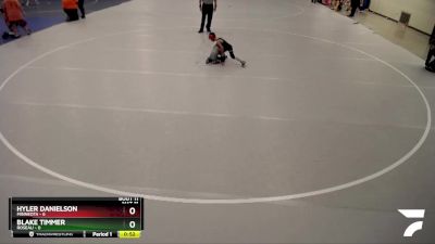 50 lbs Finals (8 Team) - Hyler Danielson, Minneota vs Blake Timmer, Roseau