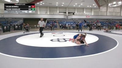 73 lbs 3rd Place Match - Rylee Bonnell, Eagles Wrestling Club vs Alana Gonzalez, Croswell-Lexington Wrestling