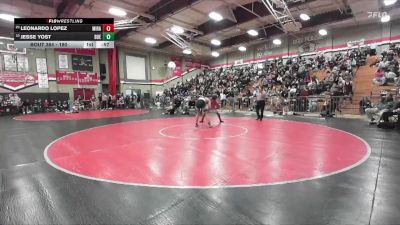 190 lbs Cons. Round 2 - Jesse Yost, Buena vs Leonardo Lopez, Desert Mirage