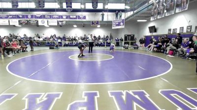 105 lbs Quarterfinals (8 Team) - Gaby Luper, Lumpkin Co. vs Monique Abram, Mt Zion, Jonesboro