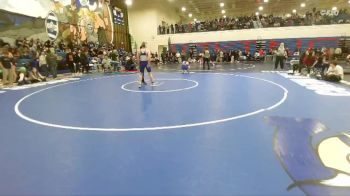 144 lbs Cons. Round 4 - Seth Fredrickson, Coeur D Alene vs Dominic Prangley, Coeur D Alene