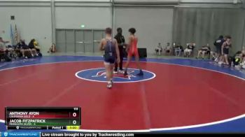 113 lbs Round 2 (8 Team) - Anthony Ayon, California Gold vs Jacob Fitzpatrick, Minnesota Silver