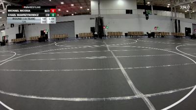 88 lbs Round 1 (4 Team) - Michael Nicosia, Mat Assassins Black vs Chael Wawrzynowicz, CTWHALE