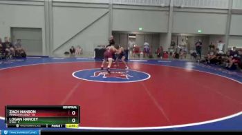 145 lbs Semis & 1st Wrestleback (8 Team) - Zach Hanson, Minnesota Gold vs Logan Hancey, Utah