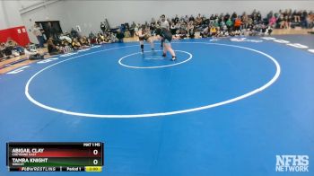 235 lbs Quarterfinal - Abigail Clay, Cheyenne East vs Tamra Knight, Wright
