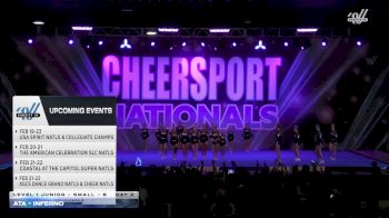 ATA - Inferno [2026 L1 Junior - Small - B Day 2] 2026 CHEERSPORT National All Star Cheerleading Championship