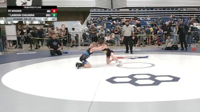 58 lbs Champ. Rd Of 16 - PJ Woods, Apex Wrestling Academy vs Landon Childers, Delta Wrestling Club Inc.