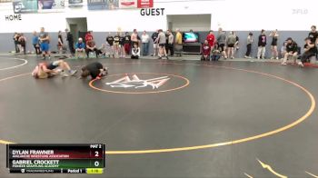 113 lbs Quarterfinal - Dylan Frawner, Avalanche Wrestling Association vs Gabriel Crockett, Pioneer Grappling Academy