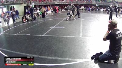 67-71 lbs Semifinal - Lea Chilson, Nebraska vs Lorelai Fangmeier, Blair Wrestling Club