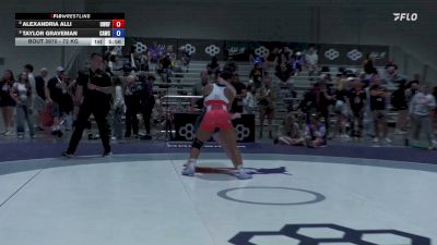 72 kg Cons. Semis - Alexandria Alli, USOPTC Women's Resident Freestyle Program vs Taylor Graveman, Cardinal WC