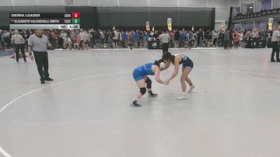 120 lbs Champ. Rd Of 64 - Sierra Loader, Caney Valley vs Elizabeth Valenzuela Smith, Tucson Cyclones