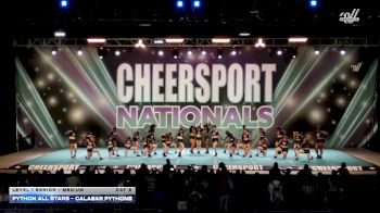 Python All Stars - Calabar Pythons [2026 L1 Senior - Medium Day 2] 2026 CHEERSPORT National All Star Cheerleading Championship