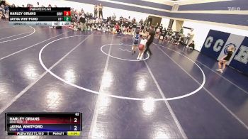 62 lbs Round 1 (6 Team) - Harley Orians, Gold Rush vs Jayna Whitford, Utah 1