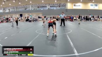 68 lbs Round 3 - Cameron Doroshenko, Mat Assassins Red vs David Kniezewski, Rangers WC