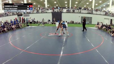 135 lbs Carmella Clark, Michigan vs Saige McCleery, Washington