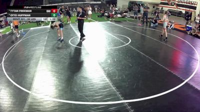 92 lbs Semis - Tytan Freeman, Idaho vs Otto Huffman