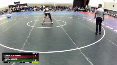 150B Semifinal - Lincoln Howard, Neosho vs Owen Diemoz, Nixa