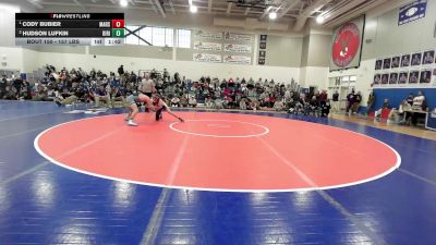157 lbs Final - Cody Bubier, Marshwood vs Hudson Lufkin, Dirigo