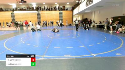 126 lbs Consi Of 16 #2 - Rhett DeVane, Georgia vs Michael Cordero, Georgia