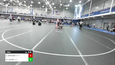 141 lbs Round Of 32 - Colt Schrader, Army-West Point vs Aaron Lanster, Buffalo