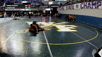 157 lbs Round Of 16 - Jamar Hickson, Marion vs Carter Eby, Abbeville