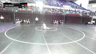 106 lbs Quarterfinal - Cole Shields, Waccamaw vs Zion Taylor-Jenkins, Union County